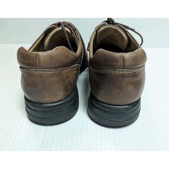 Johnston & Murphy Shoes Mens 11 M Brown Leather Bicycle Oxford Shuler Lace up - Picture 9 of 12